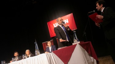 Torres asumió este lunes en como Rector de la UNRN. Foto: Pablo Leguizamon