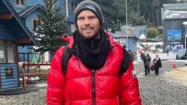 El "Pollo" Vignolo eligió Neuquén para festejar su cumpleaños y lo compartió en redes