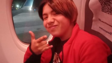 Valentín tiene 13 años. Foto: gentileza