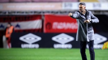 Demichelis habló después de la derrota de River con Argentinos.