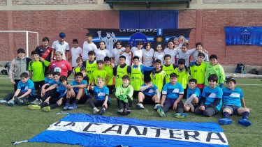 El club Canteranos fue incluido en la campaña que realiza Topper. Foto: Gentileza.