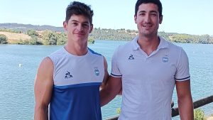 Manuel Lascano y Gonzalo Lo Moro, los palistas de Viedma que buscan su boleto a París 2024