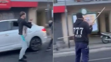Brutal ataque al encargado de un edificio en Palermo.