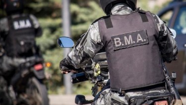 El procedimiento fue realizado por la Brigada Motorizada en Campo Grande. Foto: Gentileza.