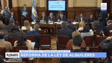El Senado comenzó este martes el debate por la Ley de Alquileres.