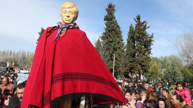 Ceferino Namuncurá es considerado el santo de la Patagonia, por su nacimiento en Chimpay.-