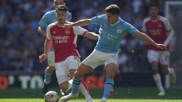 Julián Álvarez jugó todo el partido en el triunfo de Manchester City.