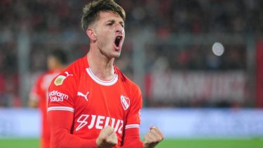 Matías Giménez metió los dos goles de Independiente.