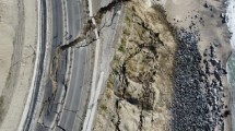 Imagen de Se desmoronó la Ruta Nacional 3 en Comodoro Rivadavia: mirá cómo quedó el asfalto