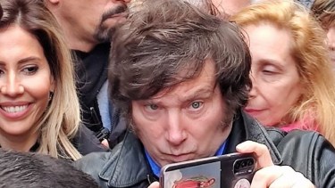 Los resultados en las elecciones PASO 2023 dieron como ganador a Javier Milei .-