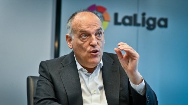 El titular de LaLiga repudió el comportamiento de Rubiales.