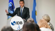 Imagen de Sergio Massa en Washington: anunció nuevos préstamos por 1.300 millones de dólares
