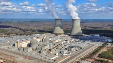 El reactor puesto en marcha se ubica en la planta nuclear de Vogtle, Georgia. Foto: gentileza. 