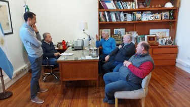 La reunión se realizó en el municipio de Viedma. Foto: gentileza.