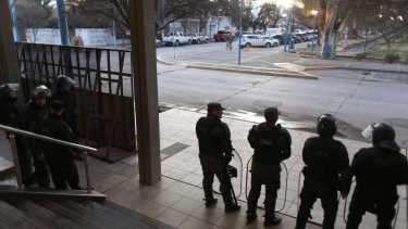 La quinta audiencia en el juicio oral y público. Foto: Juan Thomes