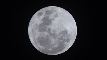 La próxima Luna llena será el 27 de noviembre. Foto: Andrés Maripe. 