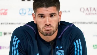 Rodrigo De Paul se separó de Tini Stoessel, después de más de un año de relación.-