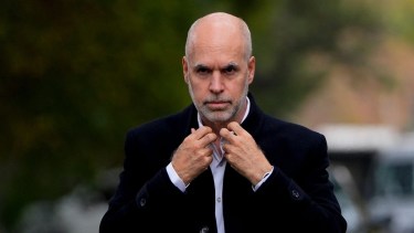 El jefe de Gobierno porteño destacó el proceder policial esta tarde en el Obelisco. Foto: Gentileza. 