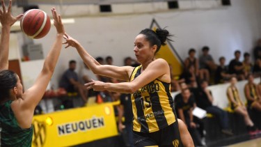 Guadalupe Soto, una de las tantas neuquinas que se queda sin jugar la Liga. (Foto: Matias Subat)