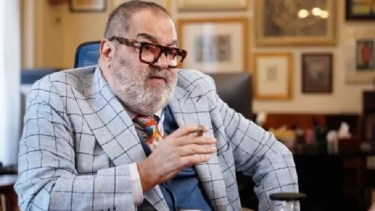 El periodista sigue internado en la Fundación Favaloro por una infección urinaria. Foto: Gentileza. 