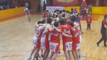 El Rojo festejó en el Templo de Centro Español. (Foto: Gentileza)