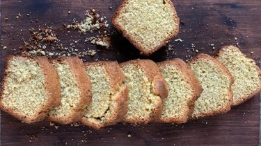 Budín de naranja y coco para el fin de semana