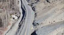 Imagen de Cómo fue el desmoronamiento en Neuquén del cerro de la Virgen, en Chos Malal