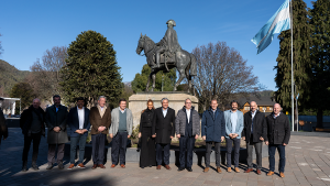 Cumbre de gobernadores actuales y electos en San Martín  con el embajador de Israel