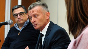 Gastón Liotard, el nuevo fiscal jefe de Cutral Co, acusó por "hurto calamitoso". (Gentileza)