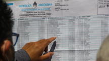 Imagen de Cayó la participación de votantes en las PASO: fue el 69% del padrón