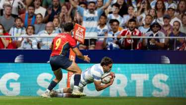 El equipo argentino no dejó dudas ante un rival de poco roce internacional.