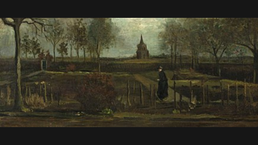 The Parsonage Garden at Nuenen in Spring - Vincent Van Gogh.
