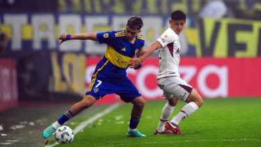 Boca no pudo con Lanús e igualó 1-1 en la Bombonera.