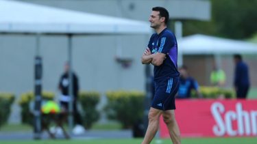 A la espera de Messi, la Selección Argentina se reencontró y tuvo su primer entrenamiento