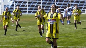 Valentina Tosar, la goleadora de Pacífico: «La Copa Federal nos hace mucha ilusión»