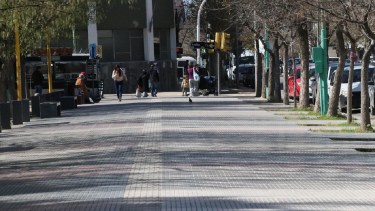 Explicaron que la zona afectada será la vereda sur de la Plaza San Martín. Foto: Gentileza.