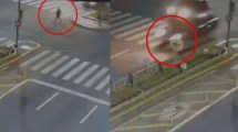 Imagen de VIDEO | Así fue el momento en el polista de 24 años atropelló y mató en la 9 de Julio: «Esperamos la libertad»