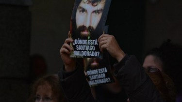 pelaron la absolución de los gendarmes acusados por la muerte de Santiago Maldonado. Foto Archivo.