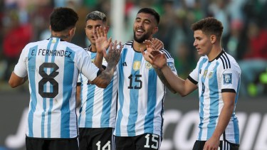 Nicolás González reveló que su deseo es jugar en River. (AP Photo/Gaston Brito)