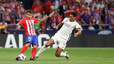 El delantero se lesionó en el partido frente al Real Madrid.