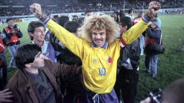 Valderrama, una de la grandes figuras de Colombia.