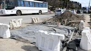 La obra de la avenida Bustillo en Bariloche, con presente incierto y un futuro peor