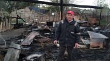 Imagen de Solidaridad: juntan donaciones para un hombre que perdió todo en el incendio de su casa en Roca