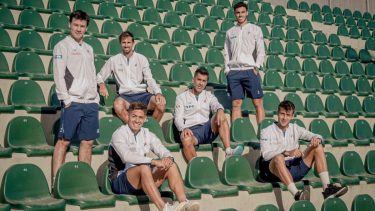 El equipo argentino de Copa Davis se prepara para intentar volver a la élite del certamen. (Foto: AAT)