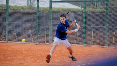 Francisco Cerúndolo será uno de los singlistas ante Lituania. (Foto: AAT)