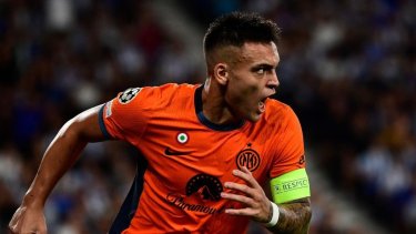 Lautaro metió el gol del empate de Inter ante Real Sociedad.