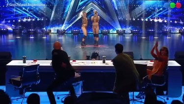 Abel Pintos se animó a hacer twerking en Got Talent Argentina. 
