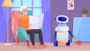El debate del futuro ya llegó: ¿podrán los robots cuidar de las personas mayores?