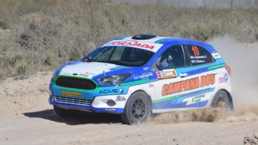 Kovacevich ganó la primera etapa del Rally de Cervantes.