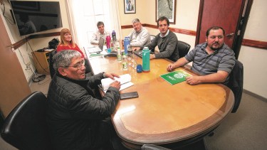 La reunión del Consejo de la Función Pública se dividió en dos tramos. El Gobierno mejoró la suma fija en el segundo encuentro. Foto: Pablo Leguizamón.
